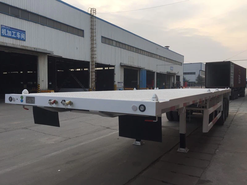 40ft Flatbed Cargo Semi Trailer factory